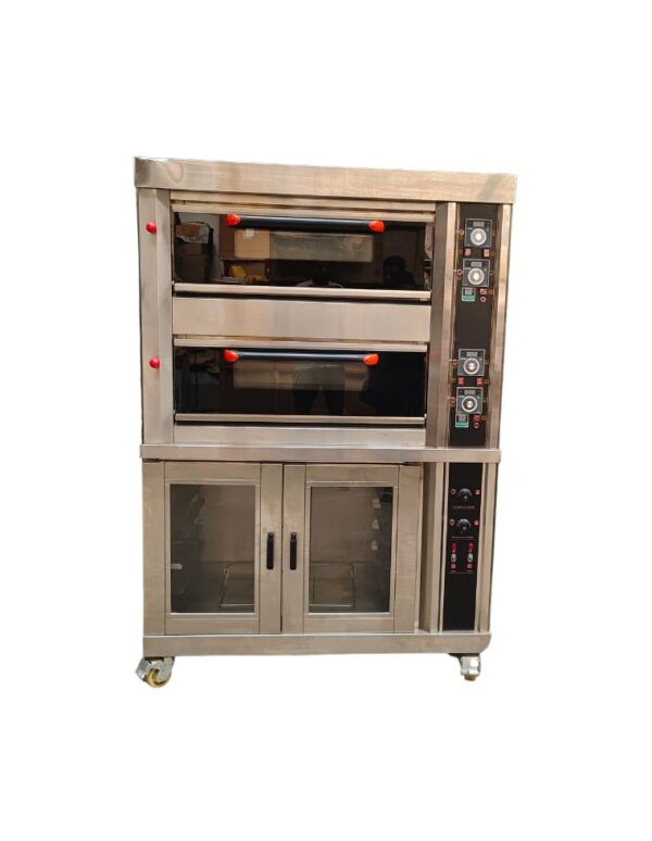 2 Dec 4 Tray Gas Oven With 10 Tray Proofer