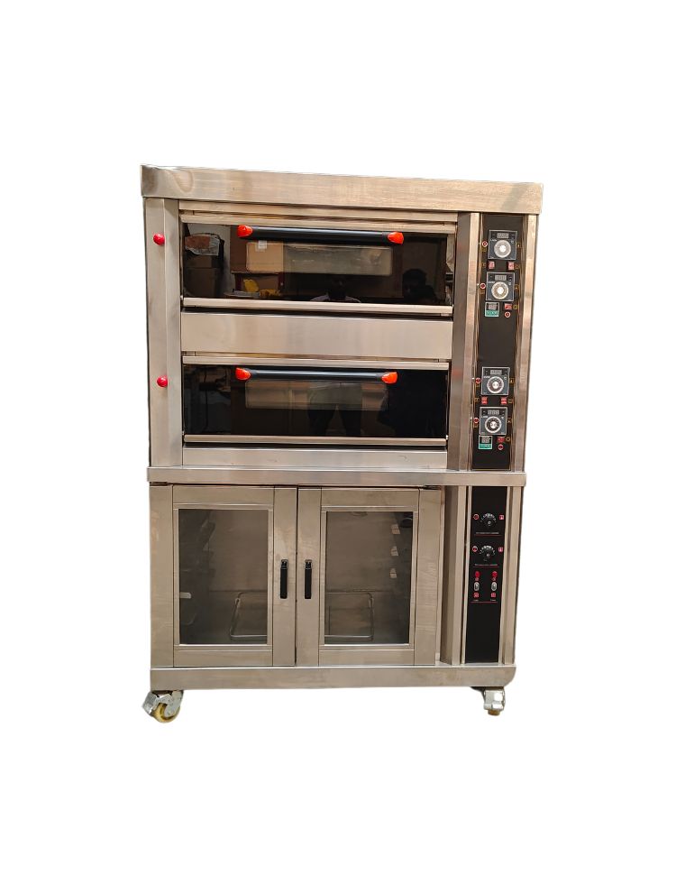 2 Dec 4 Tray Gas Oven With 10 Tray Proofer