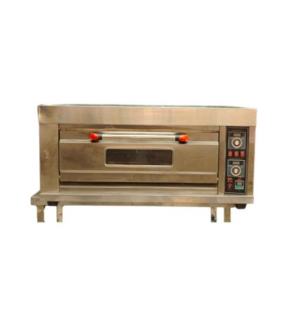 1 deck 2 tray pizza oven