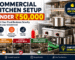 Commercial Kitchen Setup Under Rs. 50000