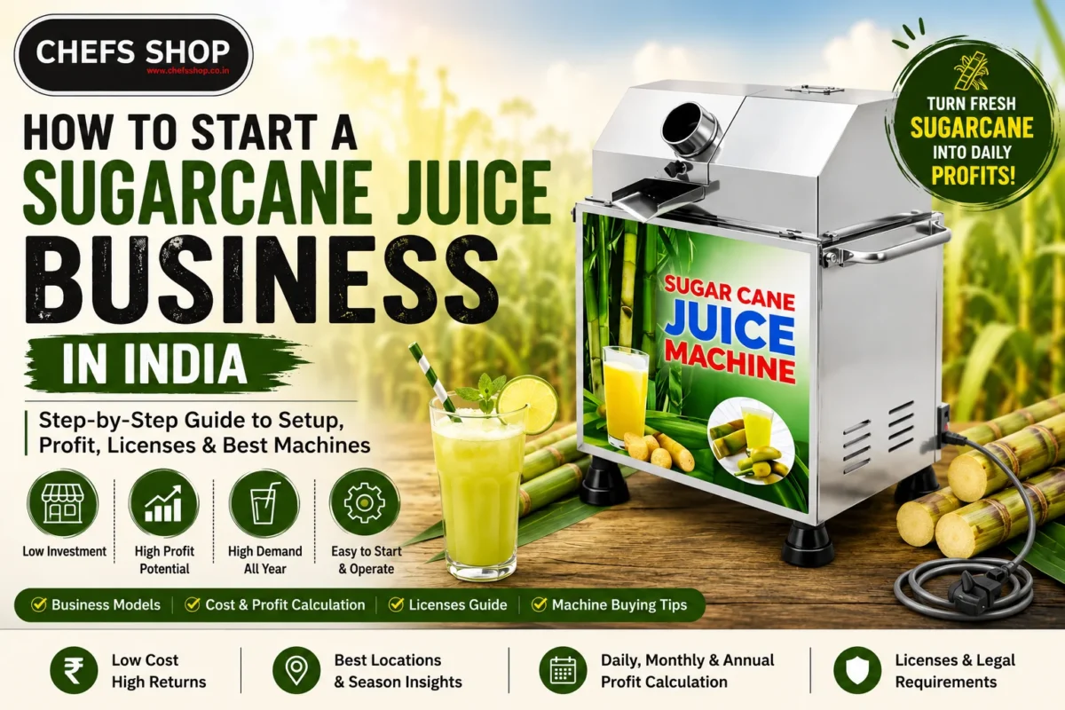 how to start a sugarcane juice business in india