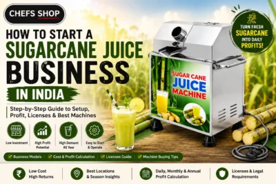how to start a sugarcane juice business in india