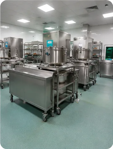 Hospital kitchen