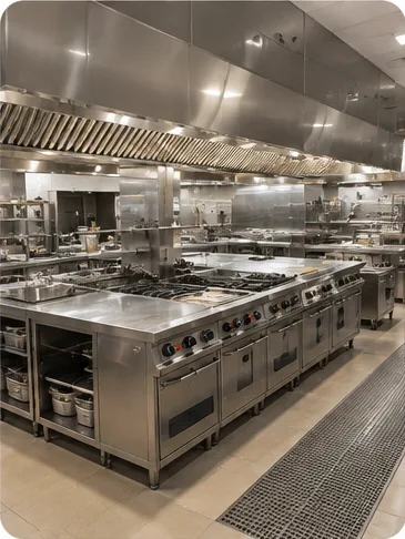 Hotel kitchen