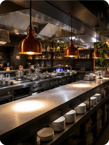 Restaurant kitchen