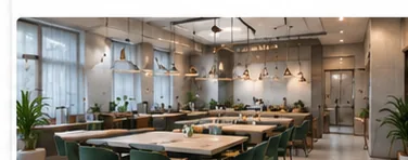 Restaurant interior planning by Chefs Shop