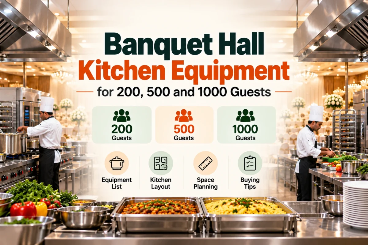banquet hall kitchen equipment