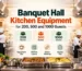 banquet hall kitchen equipment